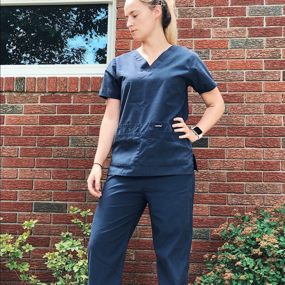 Navy Blue Scrubs